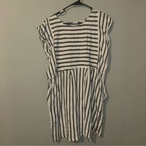 Be Together | Striped Short Sleeve Dress